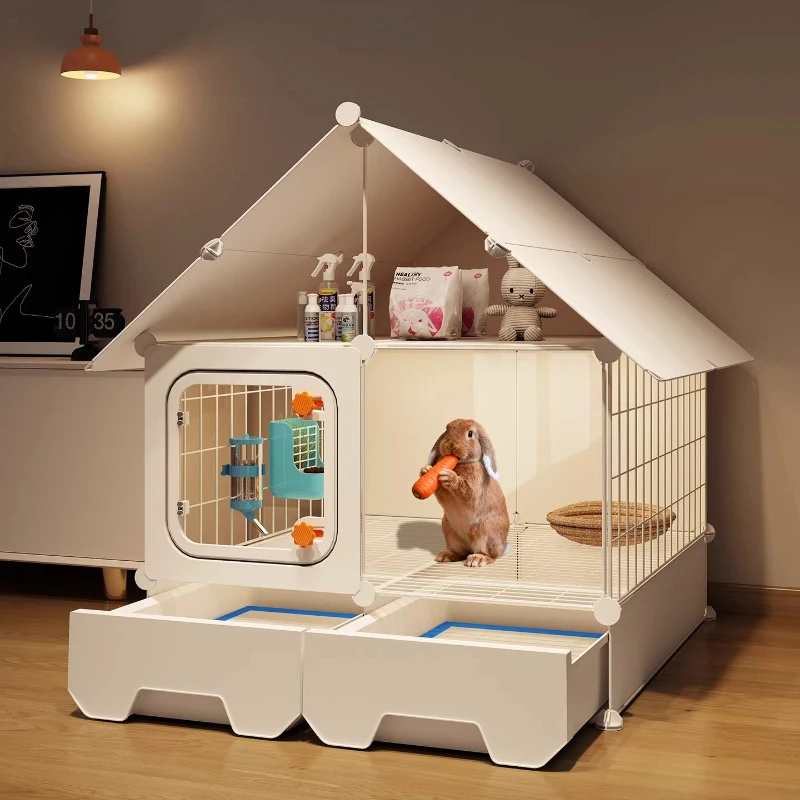 

Rabbit Nest with Eaves Villa Toilet Integrated Panoramic Transparent Household
