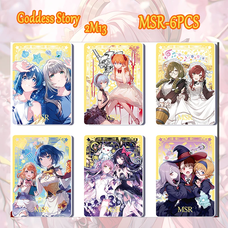 Goddess Story Yusen Chapter 2M13 MSR PR SSR card Rem Ayanami Rei Ishtar Misaka Mikoto boy Toy collection Birthday Christmas gift