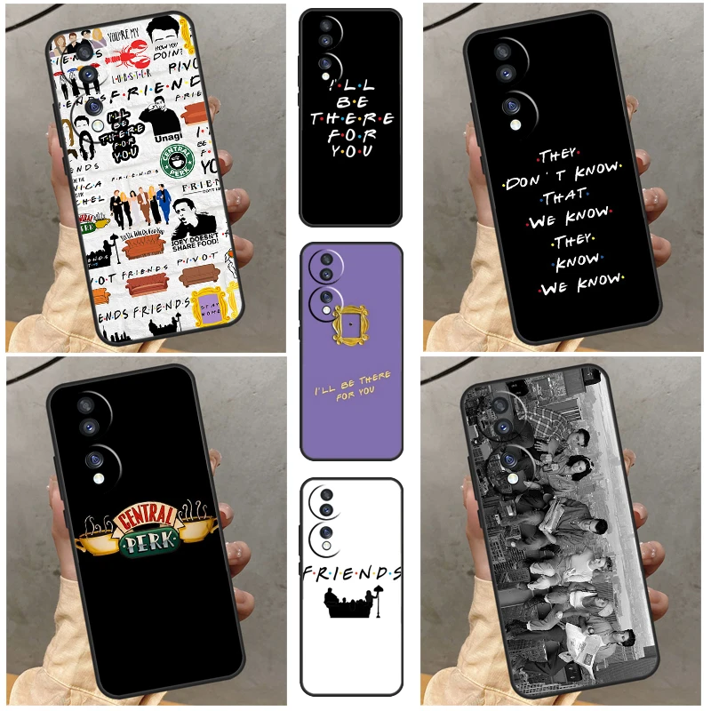 Friends TV Show Case For Huawei P30 Pro P50 P20 P40 Lite P Smart 2019 Nova 5T Honor 50 70 X7 X8 X9 Cover