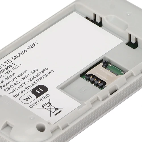 Imagen 2 del producto Punto de Acceso de Internet portátil 4G Lte, enrutador Wifi inalámbrico, compatible con 8 a 10 usuarios, enrutador inalámbrico 4G para el hogar y la Oficina
