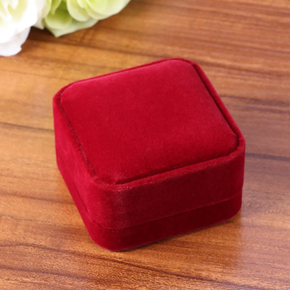 

Red Bracelet Jewelry Necklace Box Storage Organizer Watch Gift Box Bracelet Pendant Brooch Hair Clip Case