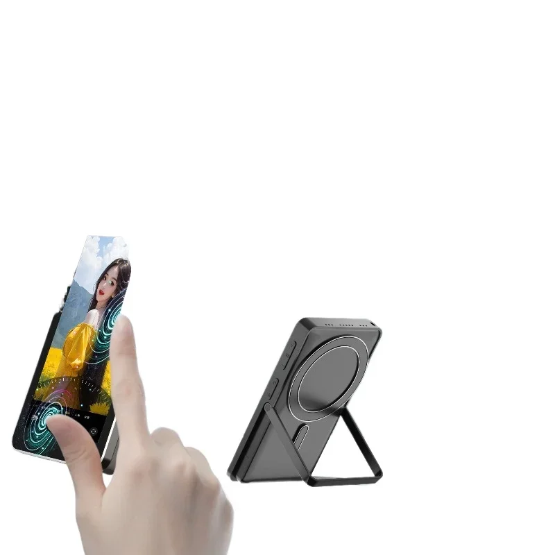 

Touch screen mobile phone selfie rear camera magnetic suction same screen device screen projection photo