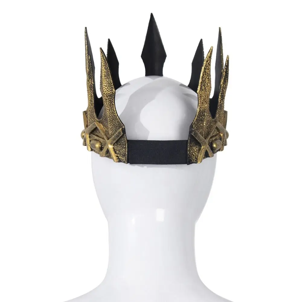 Couronne de roi Vintage pour hommes, décoration de fête, Costume d'halloween médiéval, couvre-chef, accessoire de spectacle, bandeau de sorcière, bal de promo