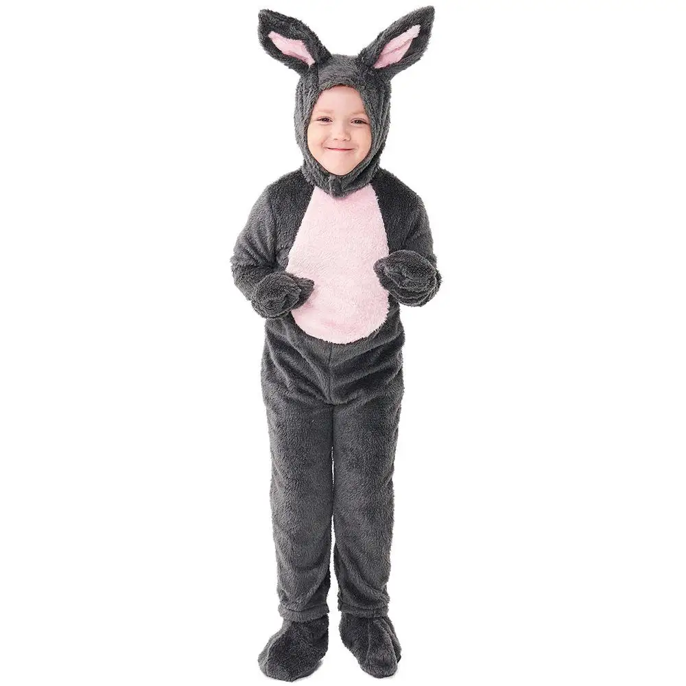 

Children Girls Kids Rabbit Animal Jumpsuit Halloween Cosplay Costumes Kindergarten Performance Role Play Outfit