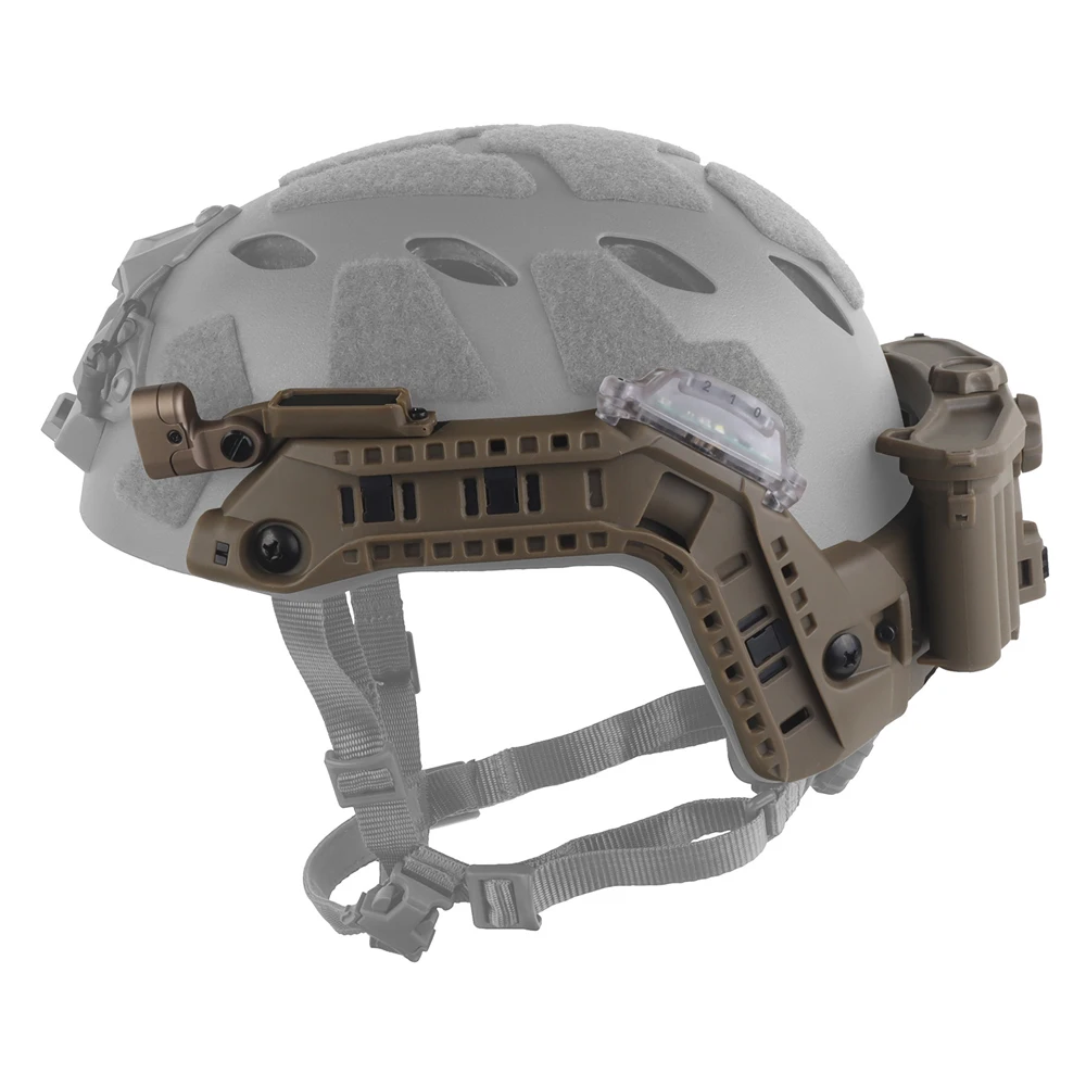 

Modular ARC Rail Set 5 Locking Positions NYLON Tactical Use Compatible M/L/XL/XXL Sizes Super High Cut FAST Helmets