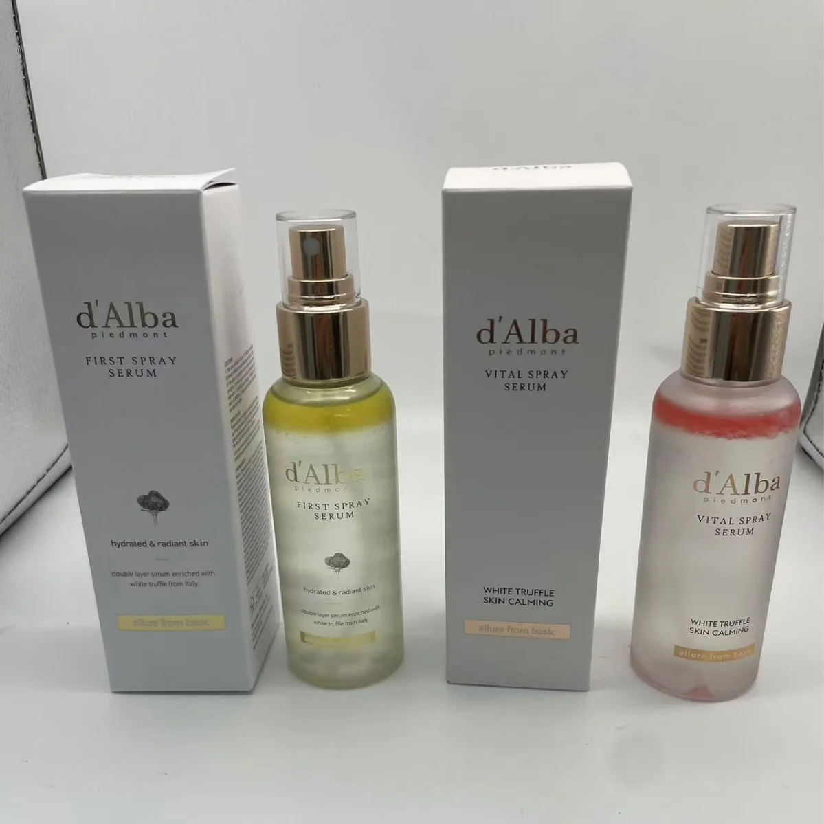 خلاصة رذاذ الكمأة البيضاء الإيطالية من D'alba، عصا واقية من الشمس المنعشة SPF50، رذاذ مرطب للوجه، مضاد للأشعة فوق البنفسجية/الأشعة فوق البنفسجية، العناية بالبشرة #4