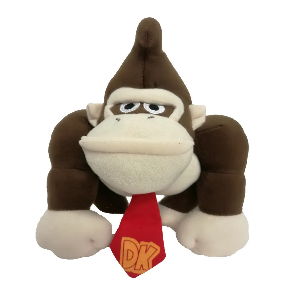 Super Mario Spiel Donkey Kong & Freunde Plüsch-Set - Riesiger Affe mit kleinem Affenbaby, Klassische Videospiel-Charakter Plüschtiere – Detail 9