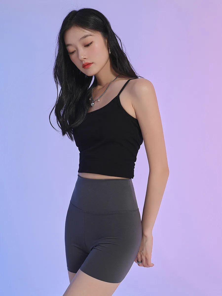 One More Women's Spor orts High-Waisted Slimming Base Layer Pants Fitn Tee-Quarter Length Casual Nylon Spandex Blend