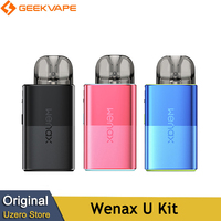 Clearance! Original GeekVape Wenax U Kit 1000mAh Battery 20W Vape Fit U Pod Cartridge 2ml Type-C E Cigarette Vaporizer