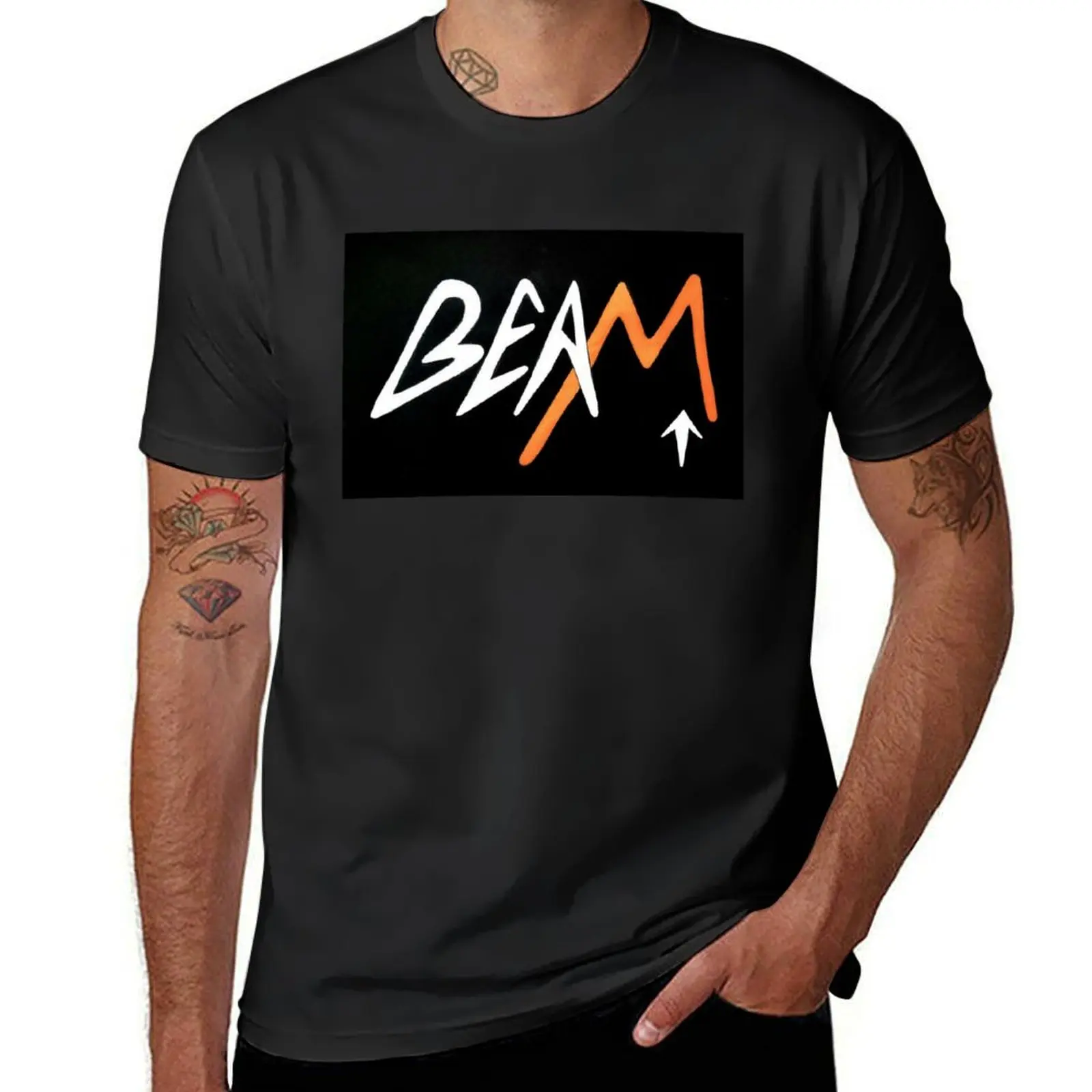 BEAM UP T-Shirt anime clothes aesthetic clothes mens funny t shirts