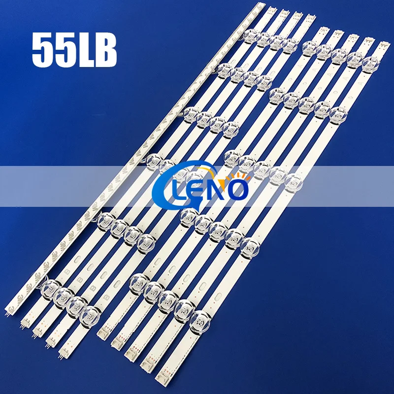 3sets LED strip for 55LB5600 55LB6500 55LB6200 55lb5600 55lf5850 55lx580s 55ly540s 55lb6100, 55lb5800, 55lb5830