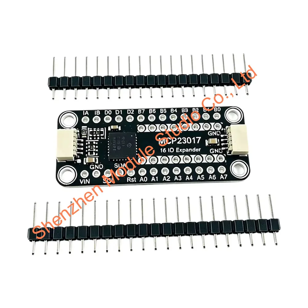 1 SZT. MCP23017 I2C GPIO Expander Breakout Board STEMMA QT Qwiic 16-bitowy Cyfrowy Moduł Rozszerzający IO — zdjęcie produktu 4