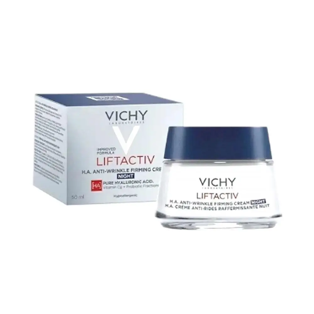 VICHY Soins Visage 16% VC Raingurissant Sérum Hyaluronique Crème Reparatrice Collagène Hydratant Intense Peau Ferme