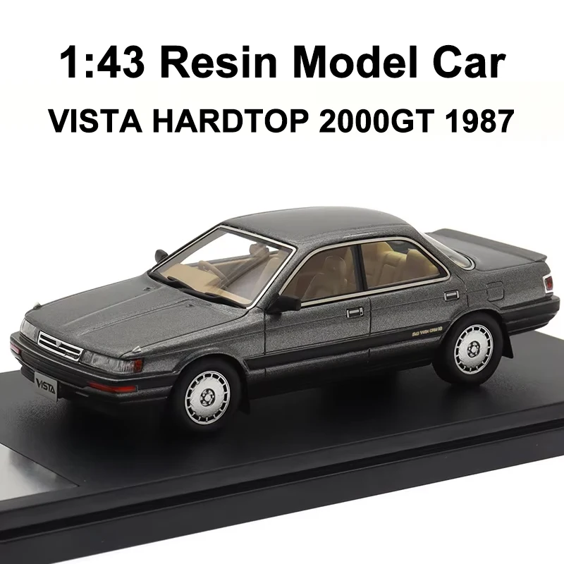 

Масштаб 1:43, модель автомобиля из смолы, VISTA HARDTOP 2000GT 1987, модель автомобиля, высокая имитация автомобиля, игрушки для мальчиков, коллекционные подарки