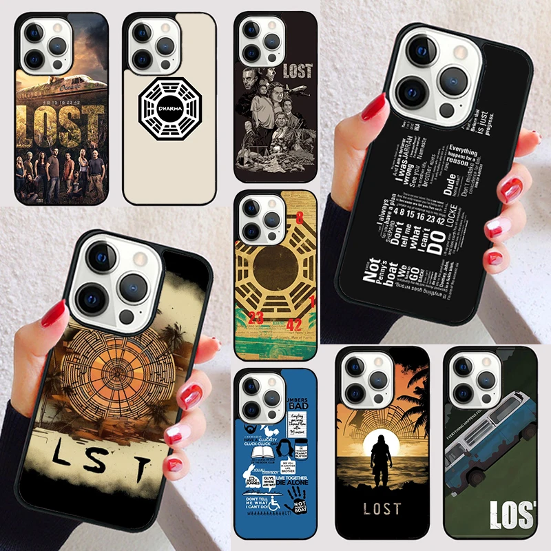 Чехол для телефона lost tv с логотипом dharma для iPhone 15 16 13 12 11 14 Pro Max Mini Max SE 2020 7 8 6S Plus