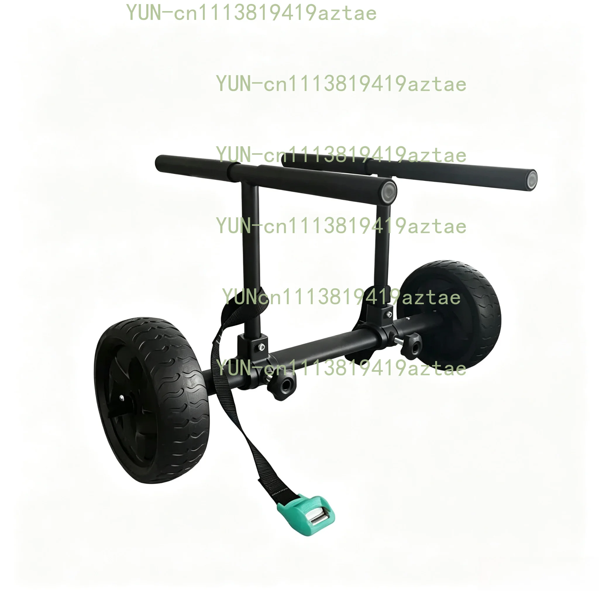 Universal kayak cart aluminum alloy adjustable storage two-wheel hand-pulled trailer paddle board small trailer