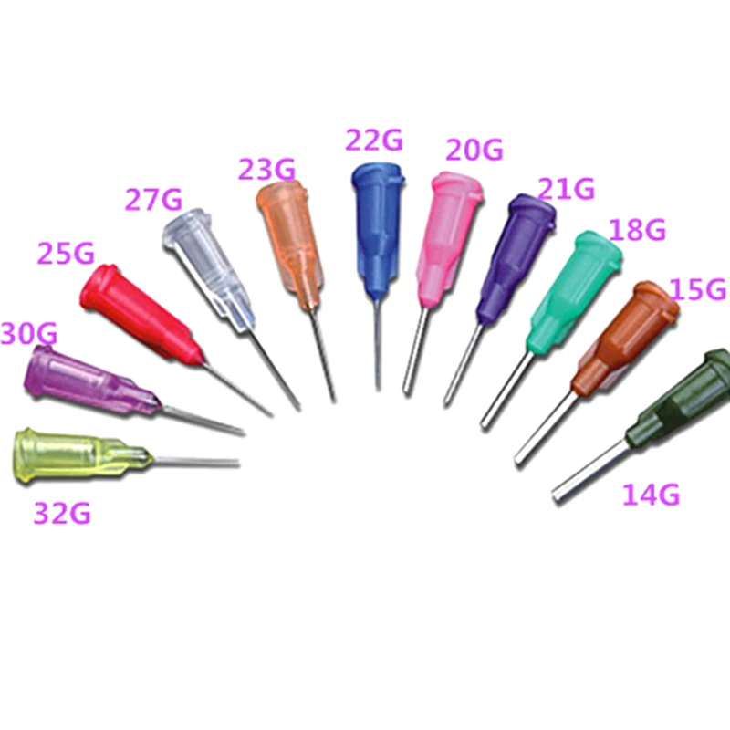 10PCS Dispensing Needles Tips for Liquid Dispenser Syringe