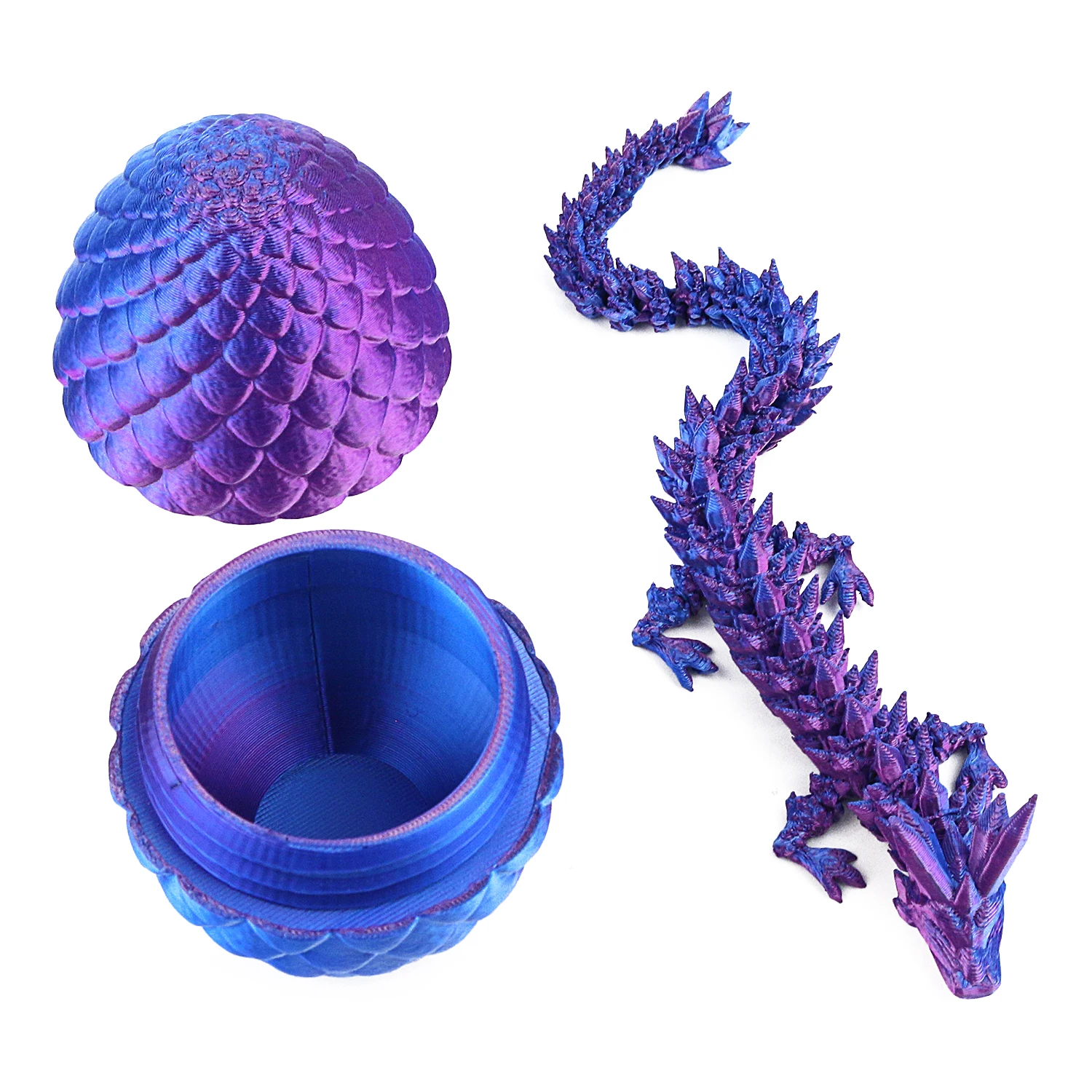 3D printed dragon eggs, divine dragon gift box decorative ornaments and gifts, adjustable joints and swinging handles