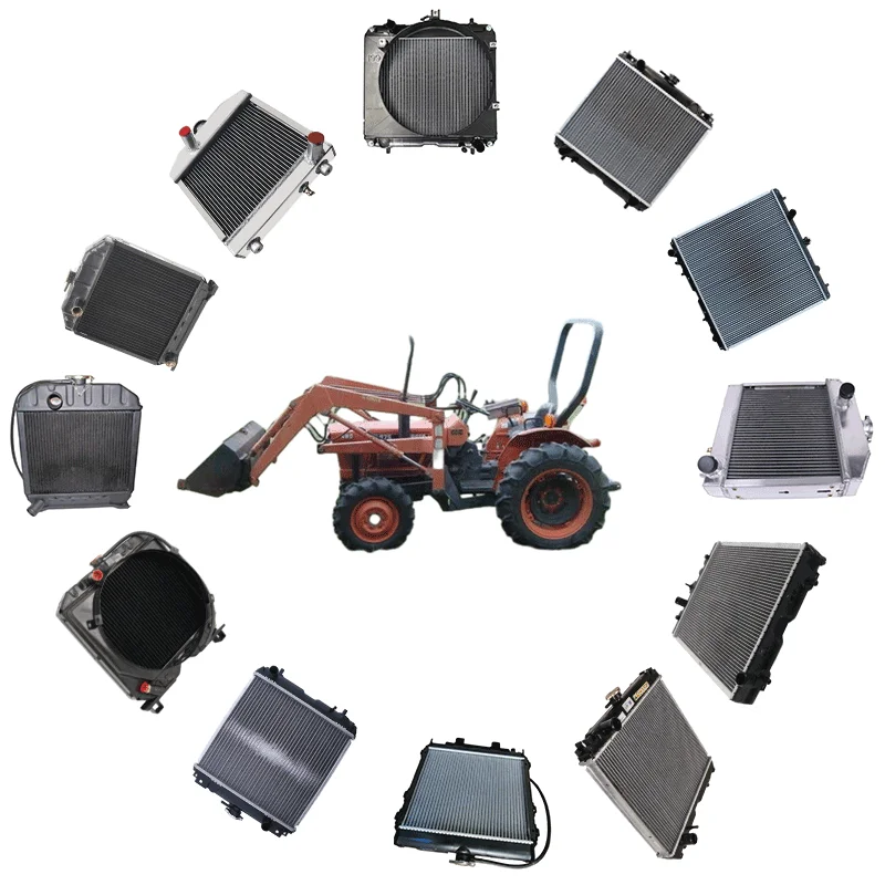 Aftermarket Radiator 2485B275 Excavator Oil Cooler and Water Radiator Spare Parts for Diesel Engine 3.1524 D3.152