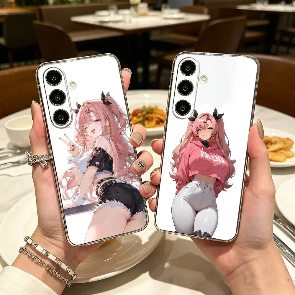 ZZZ beauty N-Nicole Demara Phone Case For Samsung A71, A70, A52, A51, A40, A30, A20 Transparent Cover