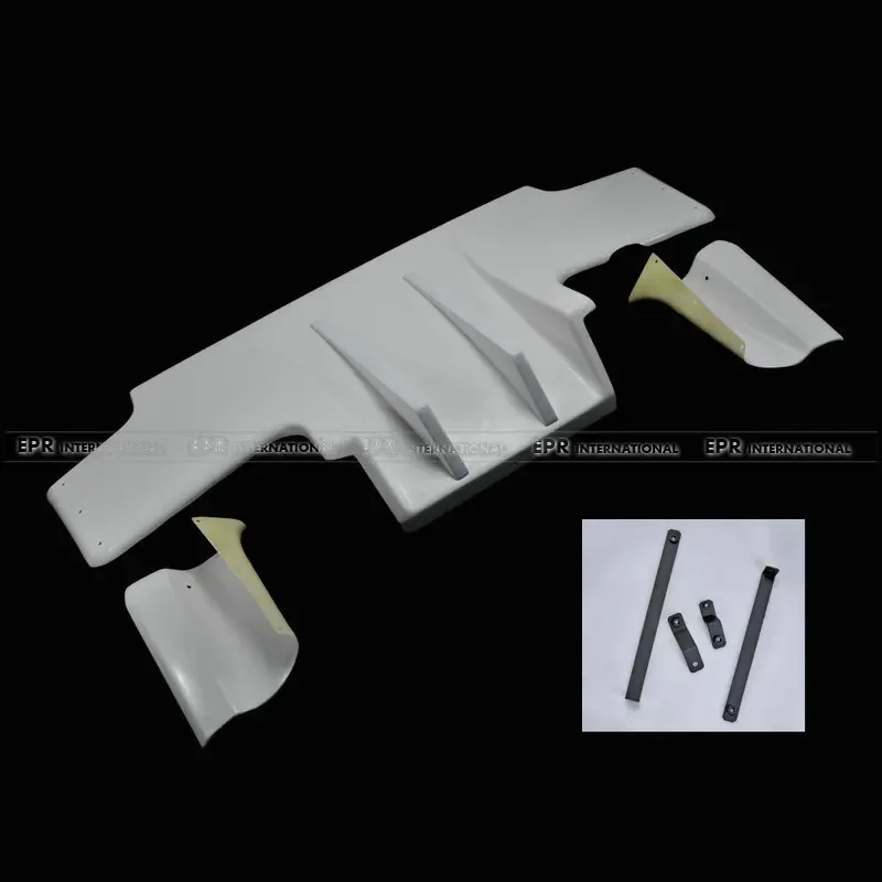 SAAR Compatible with Nissan Skyline R32 GTR Carbon Fiber Modification Parts Tail Surround Lip Spoiler Rear Bumper Base