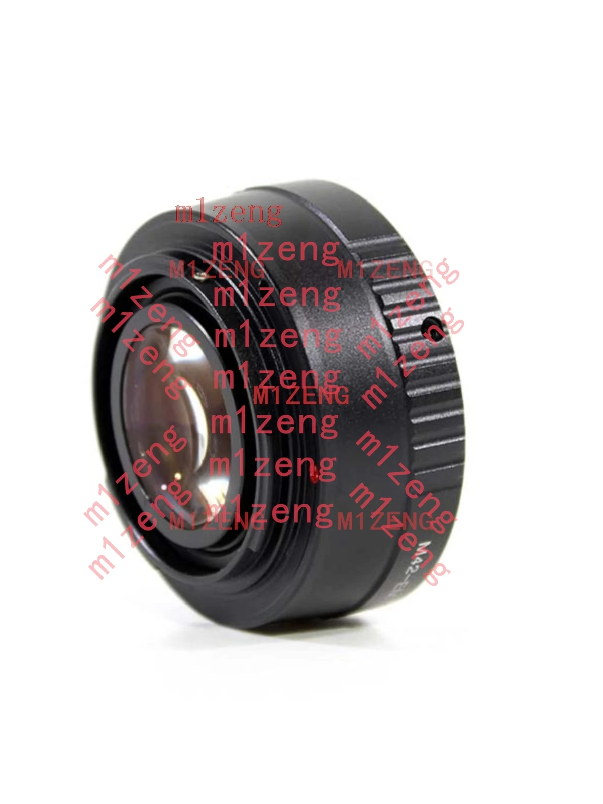 M42-EM Focal Reducer Speed Booster adapter ring for m42 42mm mount lens to canon EF-M EOSM/M2/M3/m5/M6/M10/m50/m100 camera view 3