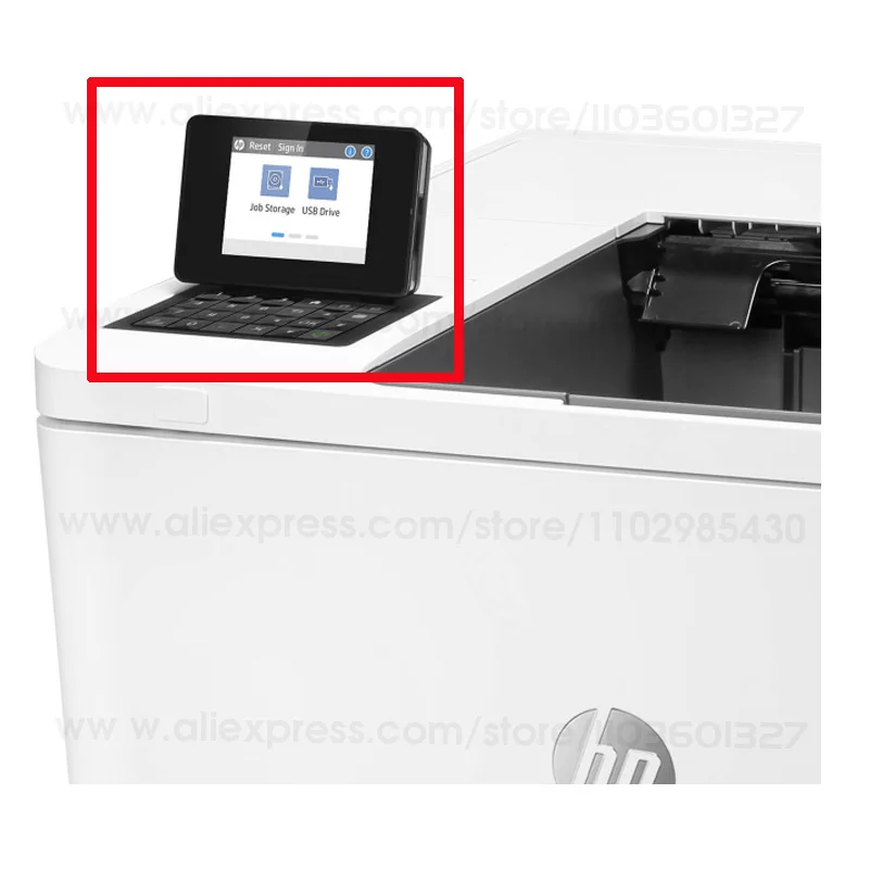 Imagem -06 - Conjunto Original do Painel de Controle da Exposição hp M607 M608 M609 E60065 E60055 E60075 Rm21259000cn Novo