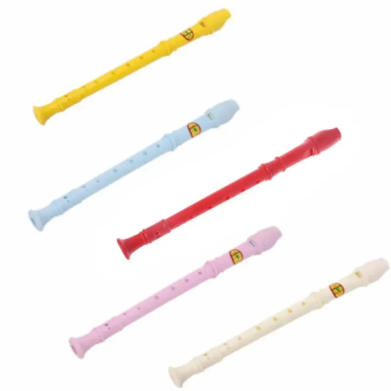 Soprano Plastic Recorder Flute 8 Holes - Musical Instrument