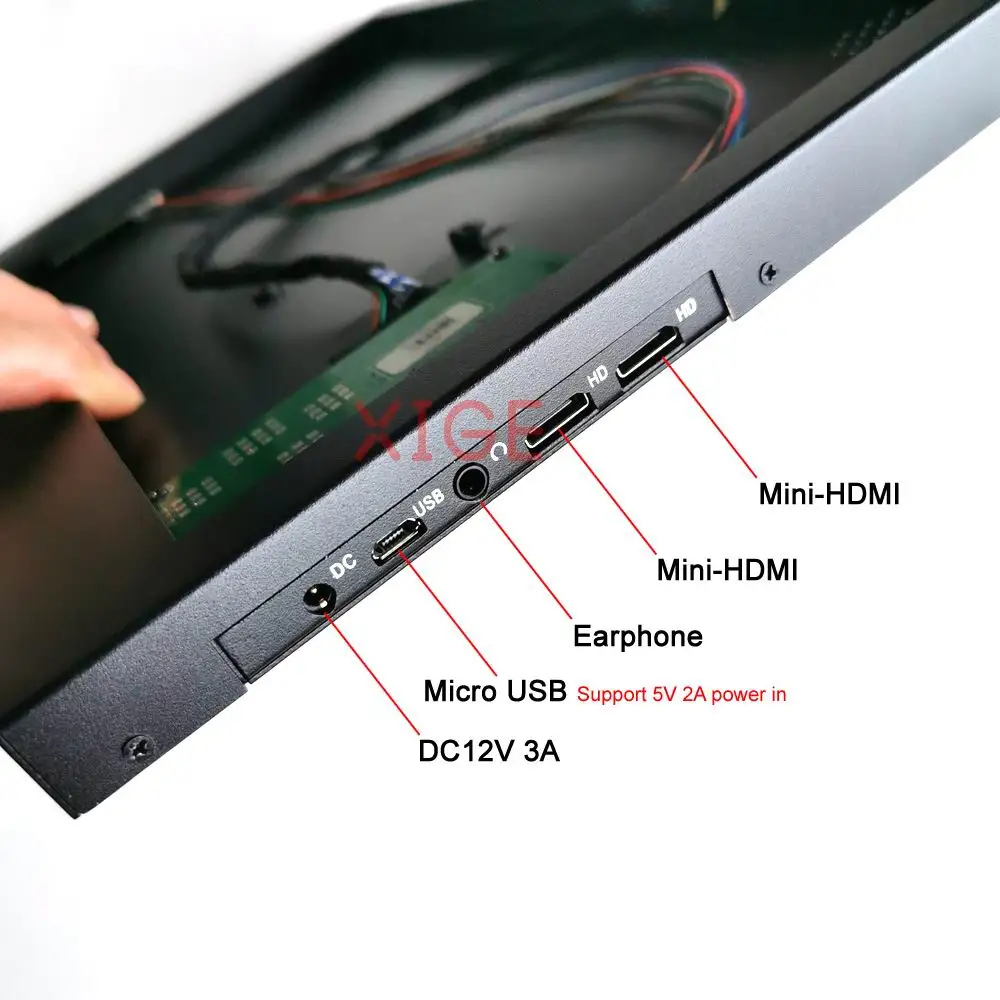 ل B173RW01 V0/V1/V2/V3/V4 CLAA173UA01A 40-Pin LVDS Mini-HDMI مايكرو USB لوحة الكمبيوتر المحمول 17.3 "1600x900 حافظة معدنية + لوحة للقيادة عدة