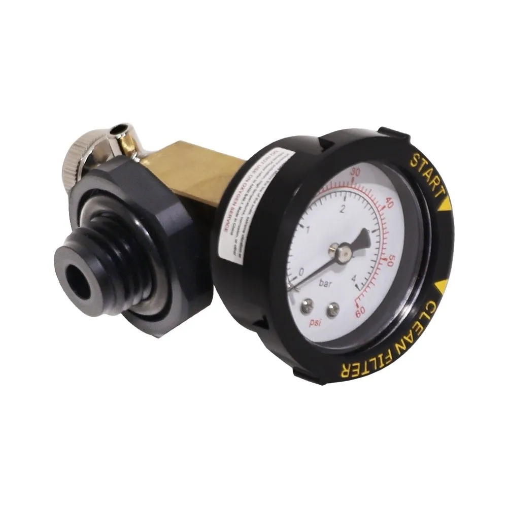 For Pool Maintenance Height 116mm Pressure Gauge Assembly Pool Filter Pressure Gauge Precision Measurement Tool