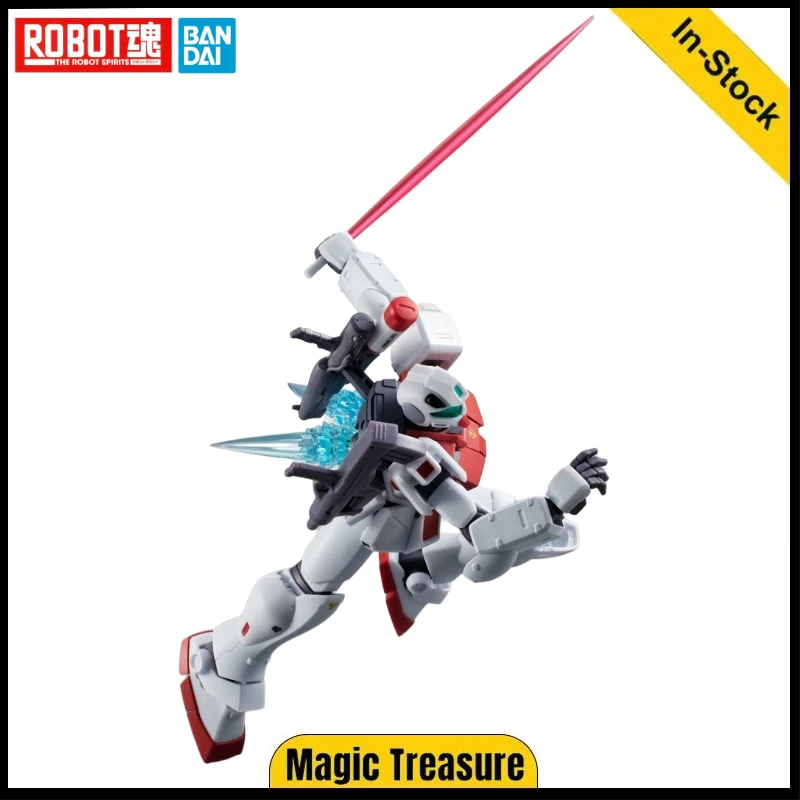 【在庫あり】オリジナル バンダイ ROBOTスピリット 機動戦士ガンダムRGM-79G ジム コマンドタイプ（マーモットスタイル）ドラマ版玩具