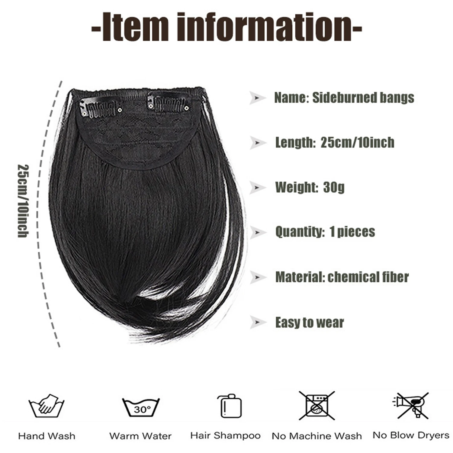 Thumbnail 4 - #10 Trending Clip-In Fringe Bangs Right Now