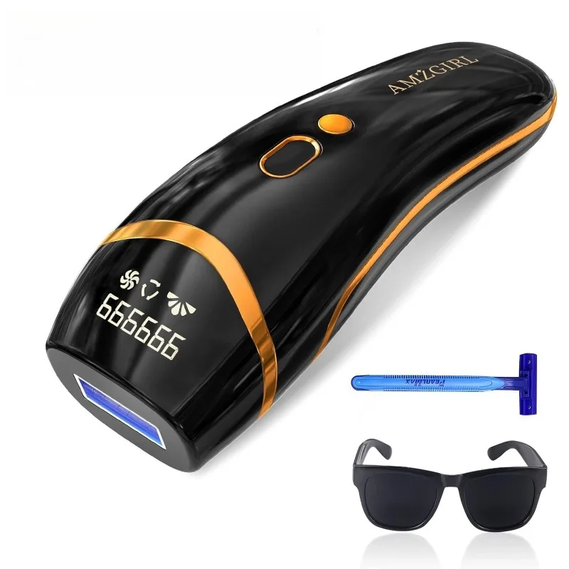 

Epilator Penetration New Home Full Body Lip Hair Armpit Private Area Bikini Pain Free IPL Freezing Point LCD Photorejuvenation