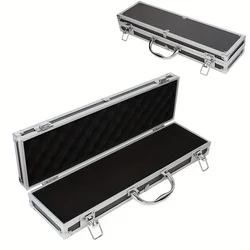 14.33x3.93x2.16inch ToolBox Tools Case Aluminum Tote Organizer Utility Alloy Container Toolbox Metal Storage Portable Handy Case