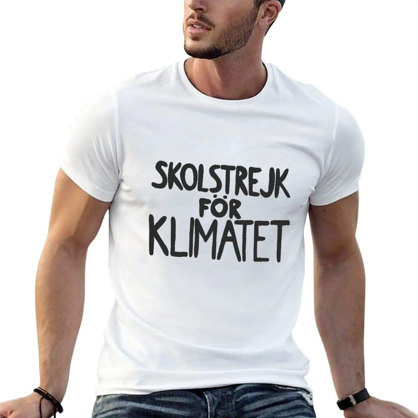 

Skolstrejk fr klimatet vectorized T-Shirt black cotton t-shirt plain for man package t shirts for man pack white T-Shirt