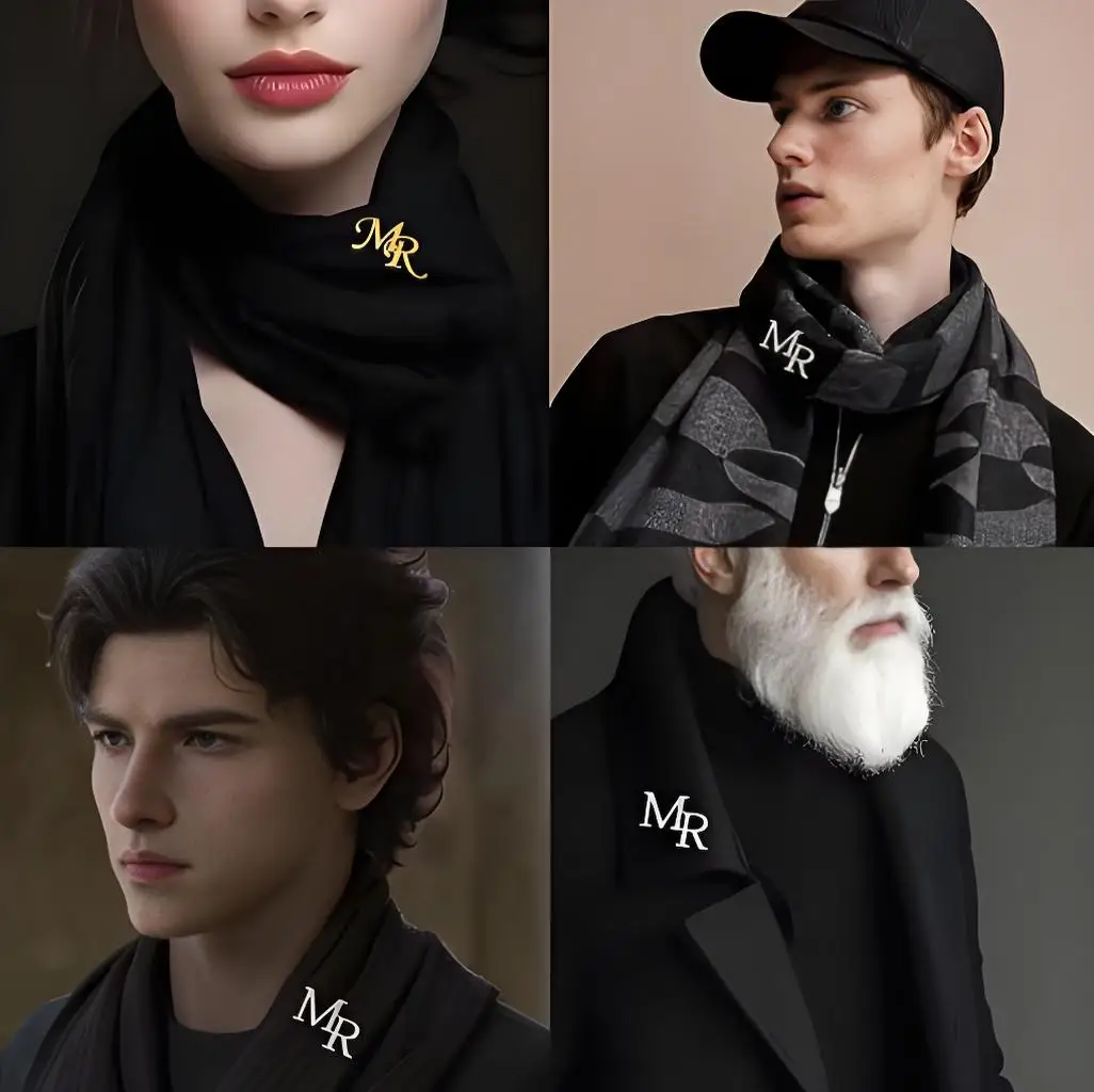 Рисунок 3 - Брошь с персонализированными инициалами