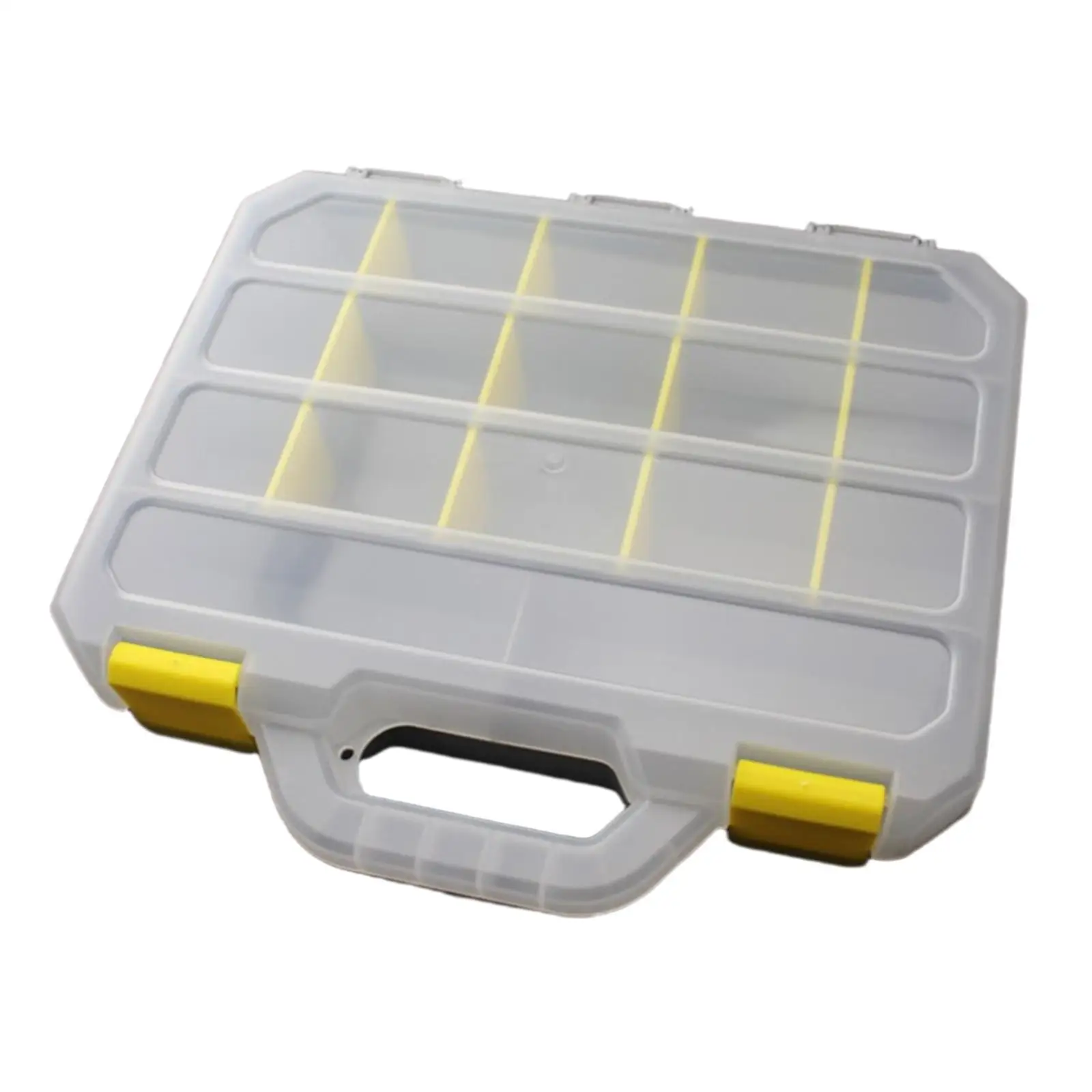 Small Parts Organizer Portable Hardware Organizer Box for Nails Screws Bolts