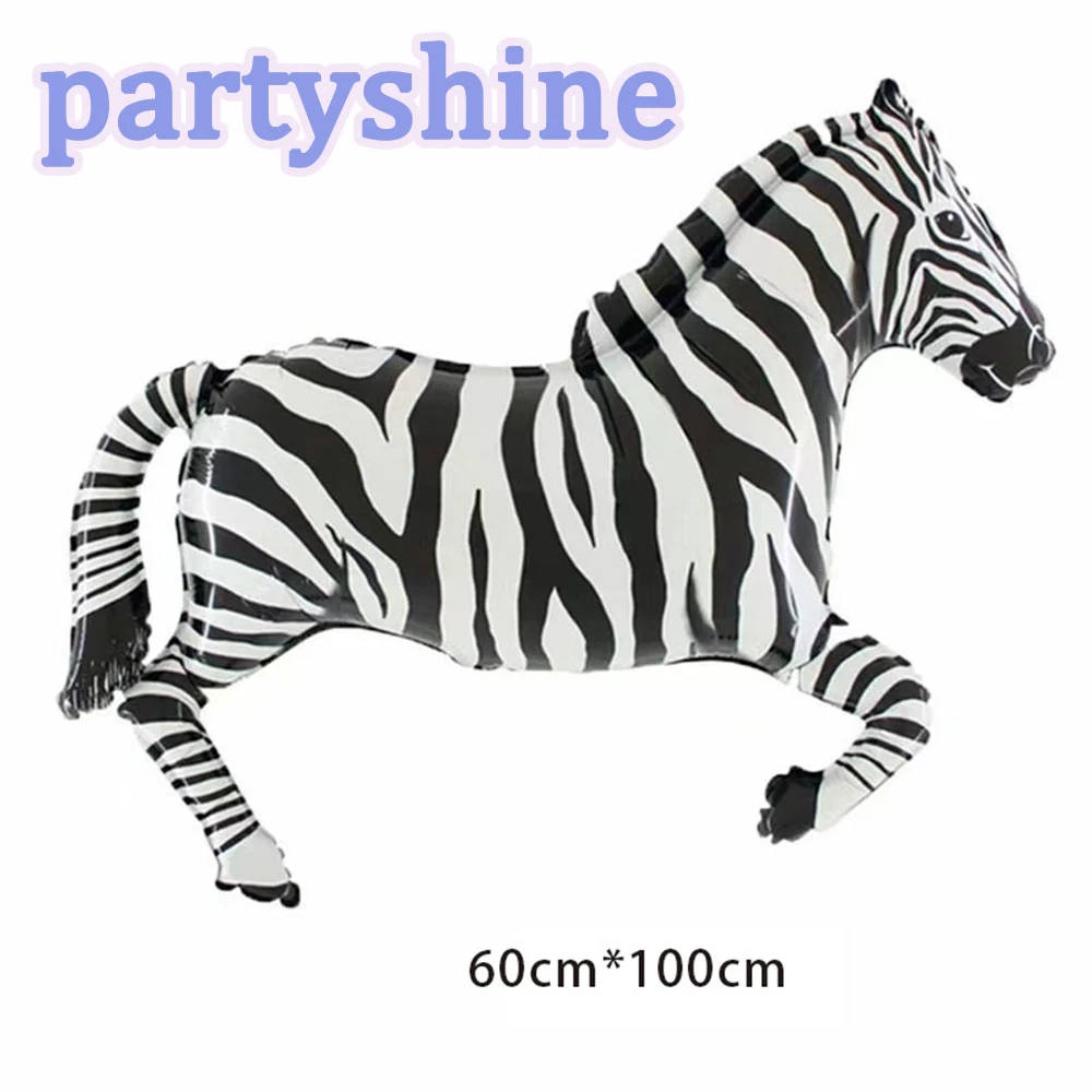 Partyshine Zebra Animal Balloon Theme Party Decoration Supplies Halloween/Christmas/Happy New Year/Birthday/Children's Day