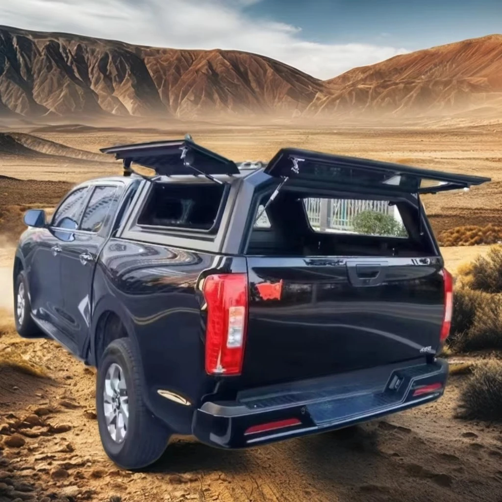 4X4 Reassembles Removable Manganese Steel Box Cover New Rear Box Lid for  D-max Canopy Hilux for Hardtop