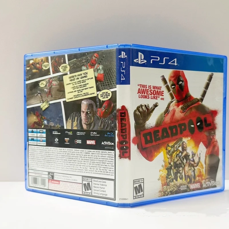 Sony Playstatio4 Ps4 Echt Tweedehands Spel Cd Dead Pool Playstation4 Game Card Sony Ps4 Games Dead Pool Slechts 1 Pcs Cd