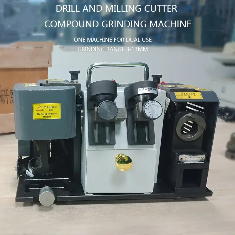 GD-313A Portable Drilling and Milling Cutter Grinding Machine 220V/300W Twist Drilling and Milling Cutter Grinding Machine