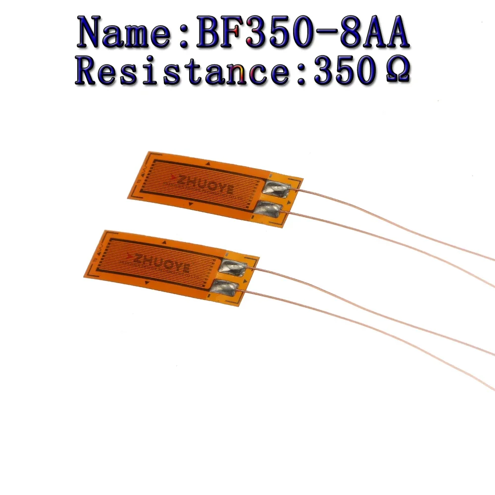 10pcs weighing sensor Strain Gauge BFBHF350-8AA resistance high-precision resistance 350Ω Weighing pressure Strain gauges