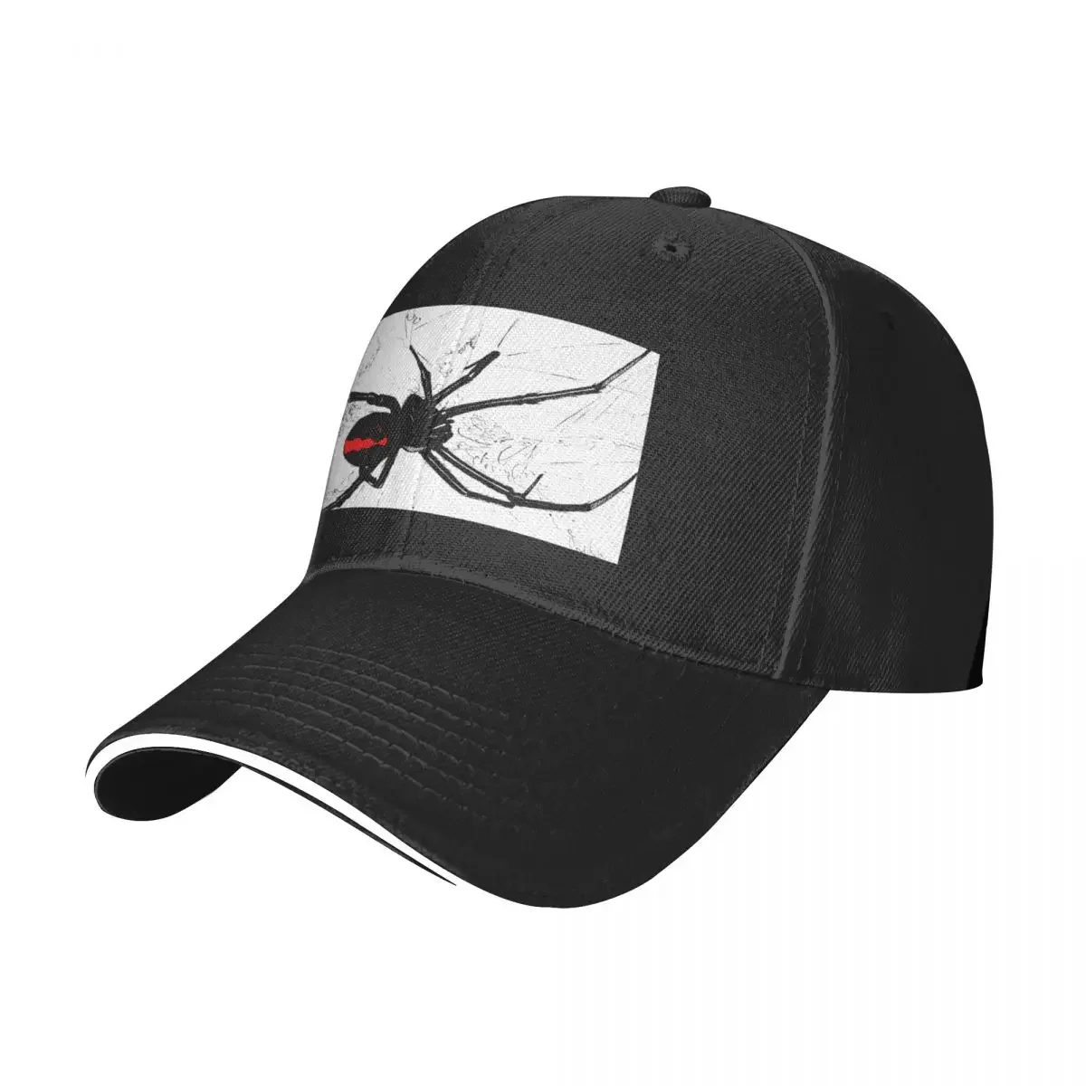 Black Widow Baseball Cap Thermal Visor New In Hat Women's Hats Men's