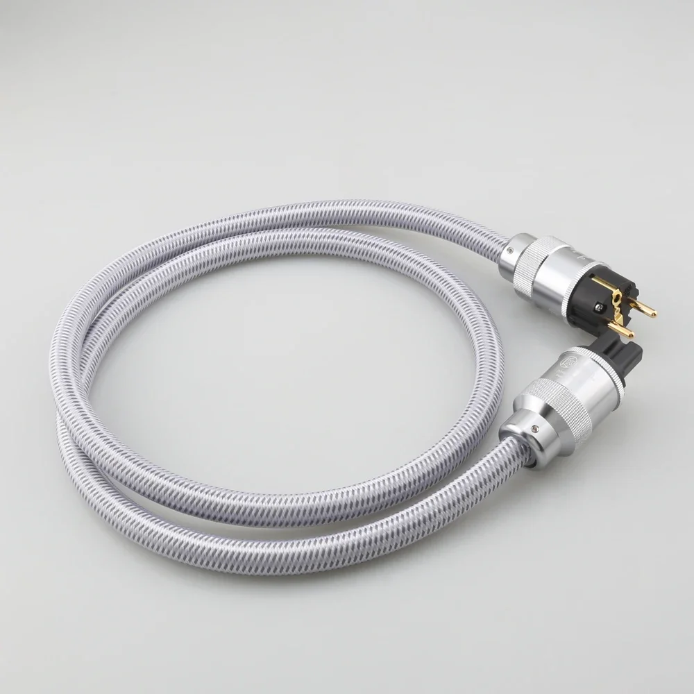 KRELL Pure Copper CRYO-156 Power Plug HIFI EU Schuko AC power cable HIFI US AU Power Cord