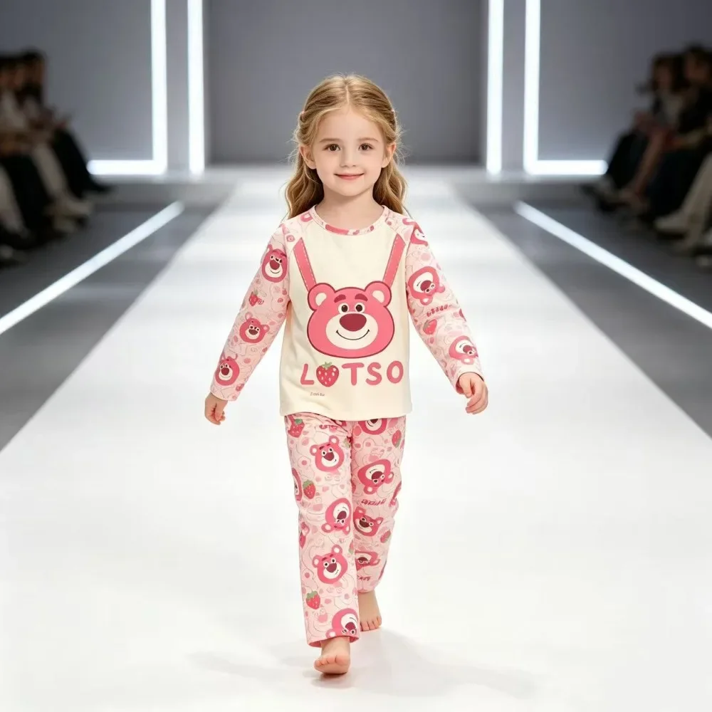 New Pajamas Set Galactic Federation Alien Angel Long Sleeve O‑Neck Top Pants Soft Comfortable Home Sleepwear Casual Loungewear