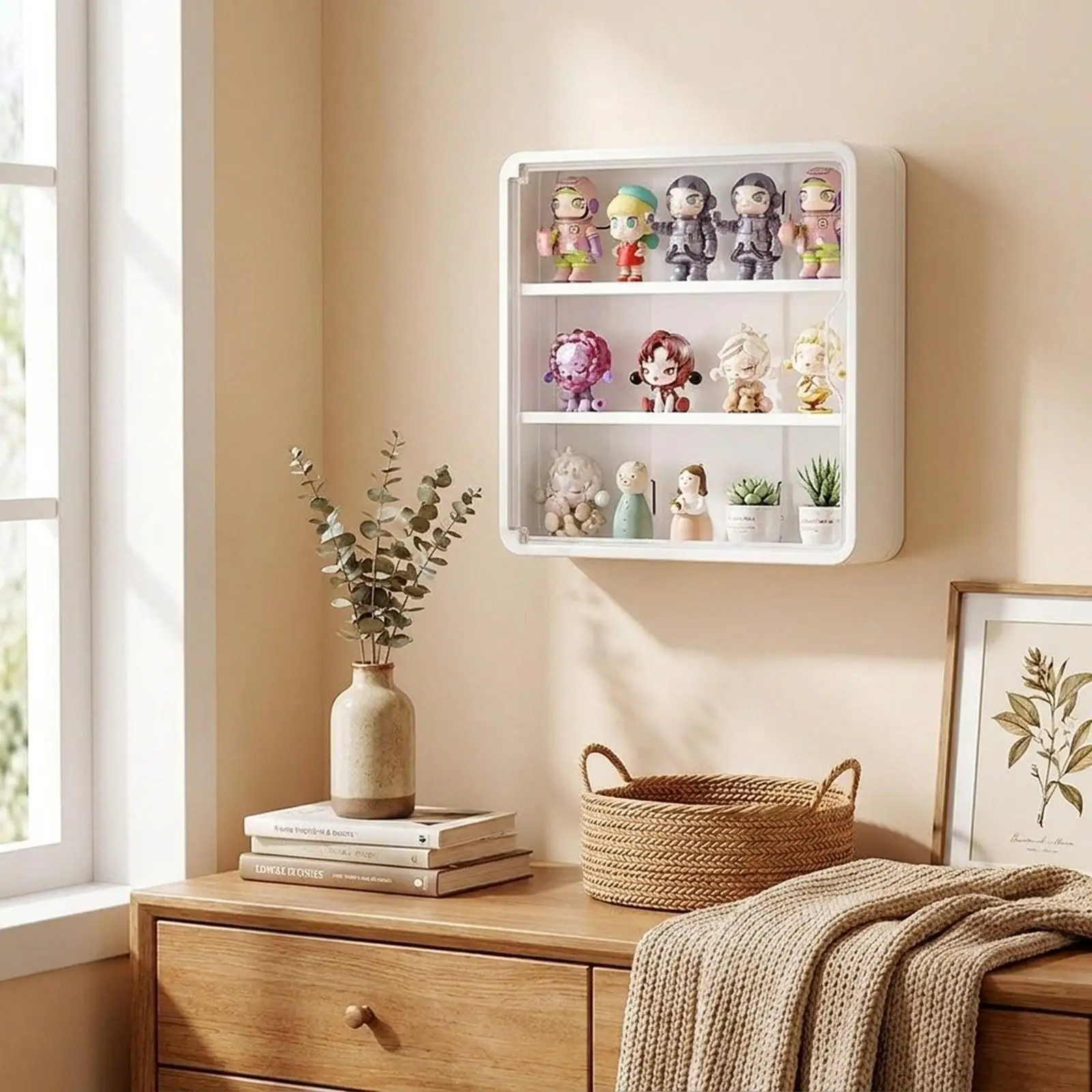 miniature-wall-mounted-display-case-dustproof-storage-box-for-figurines-toys-and-stone-objects