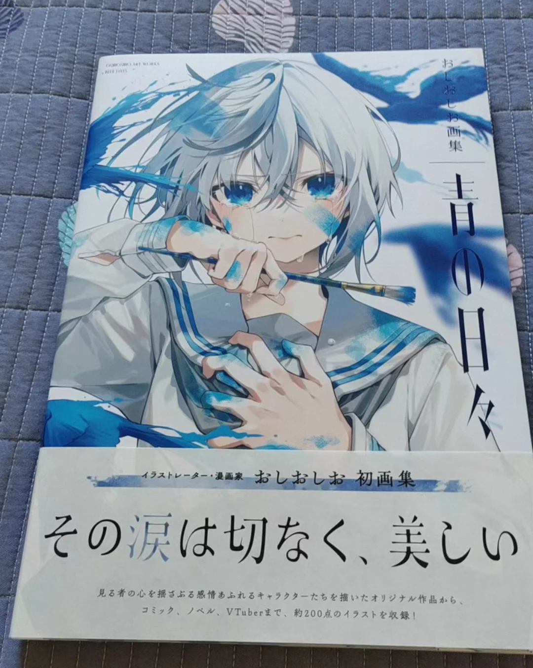 

Oshio Shio Art Works Ao no Hibi Blue Days A4 Illustration Art Book Includes Hatsune Miku Illustrations book