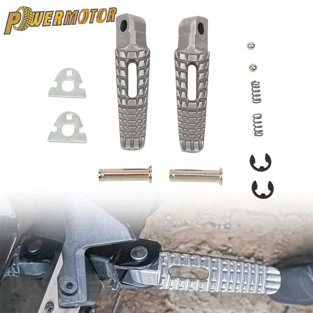Motorcycle Rear Footrests Foot pegs For Suzuki GSR400 GSR600 GSXR600 GSXR750 GSXR1000 GSX1300R GSXR1300 Motorbike Accessories