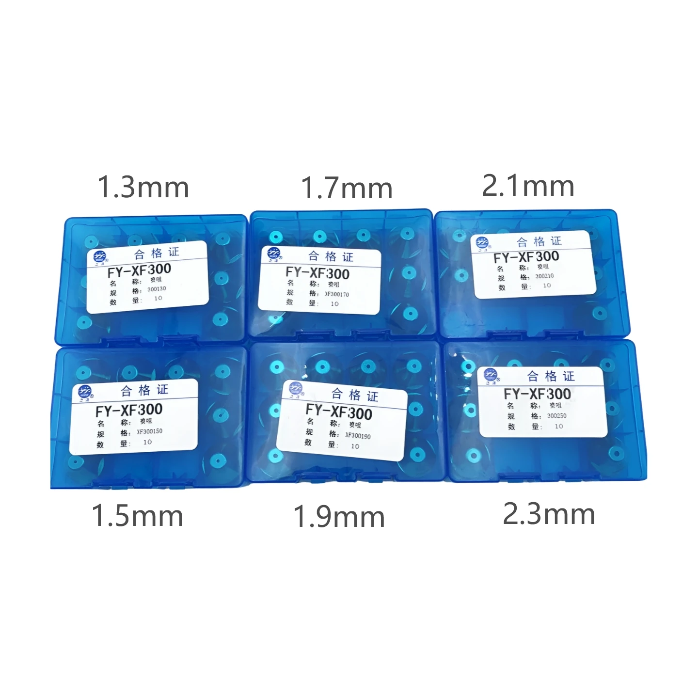 10pcs Buse fit FY-XF300H FY-XF300 XF-300 FY300 Refroidi À L'eau Plasma Coupe Cutter Torche Consommables Huanyuan Plasma Machine