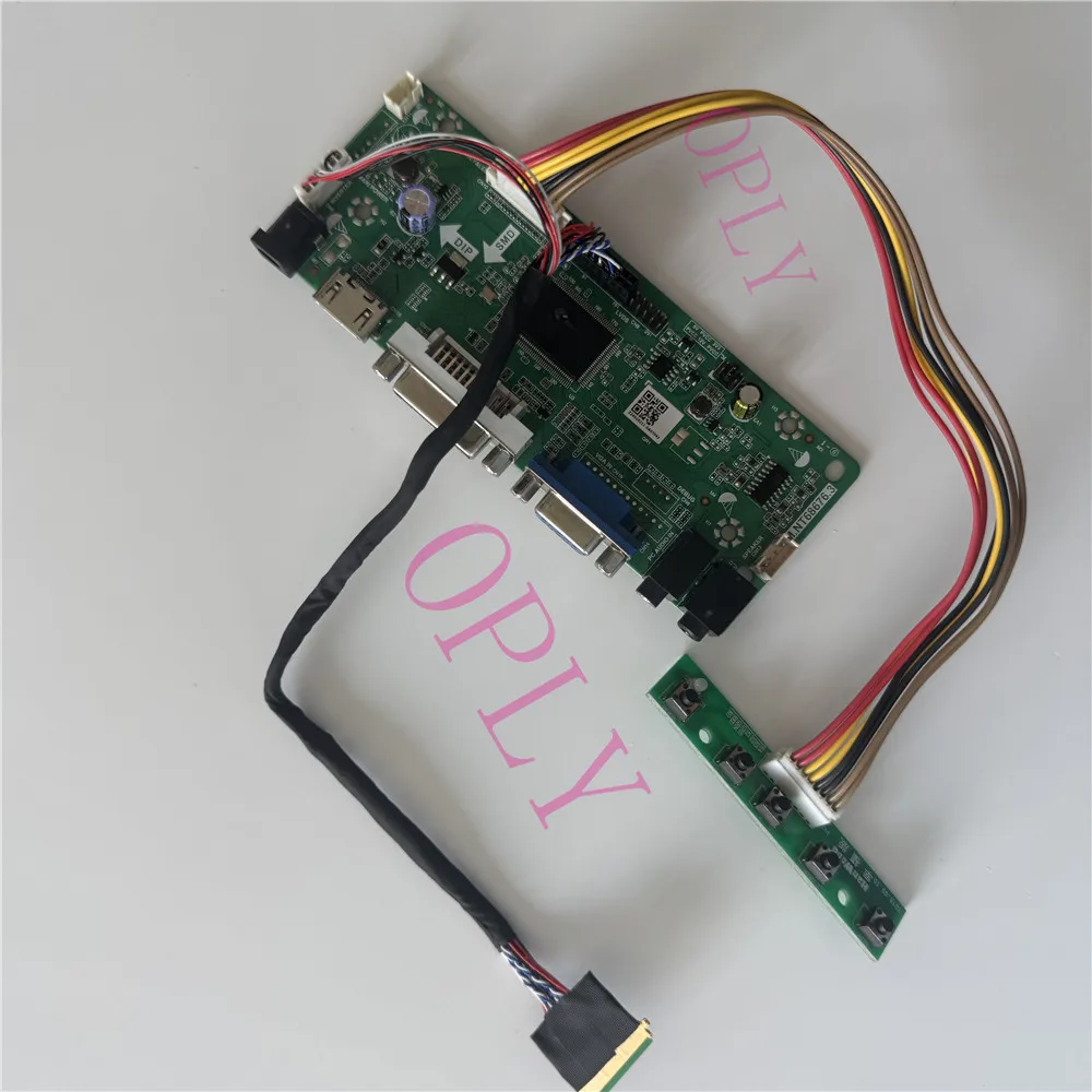 

kit For HT140WXB-101 HB140WX1-30 HT140WXB 1266X768 Panel 14" Controller board VGA DVI HDMI-compatible M.NT68676 LED 40pin LVDS